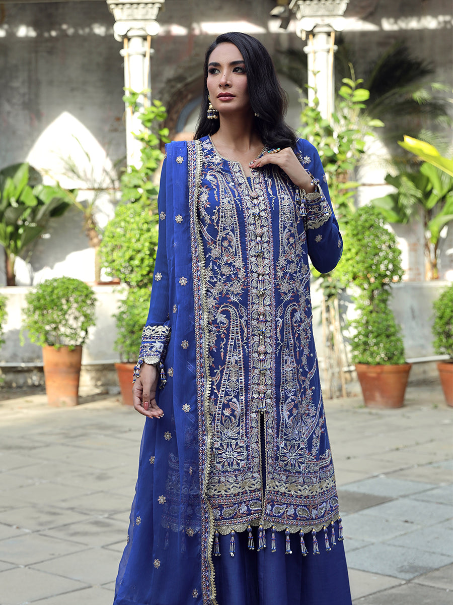 Salitex | Raaya Chiffon 24 | M04 - Pakistani Designer Dress - by Salitex | Type: Formal - 100% Original at Saira Sultan