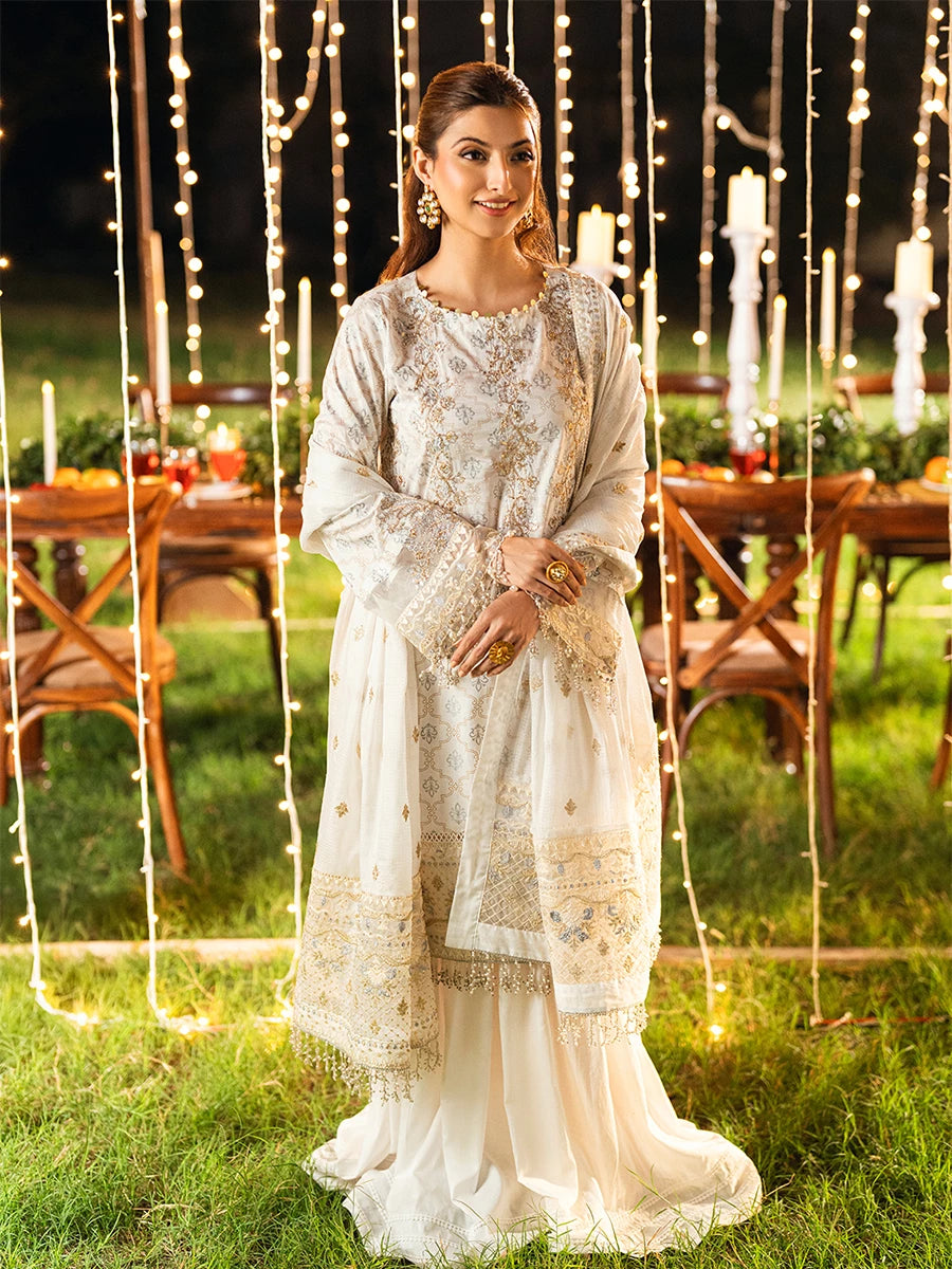 Salitex | Signature Festive Chiffon | UNS25WW005UT XS Off White Cambric