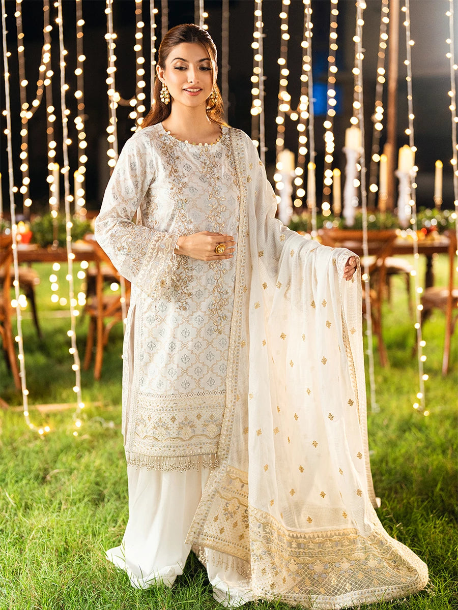 Salitex | Signature Festive Chiffon | UNS25WW005UT XL Off White Cambric