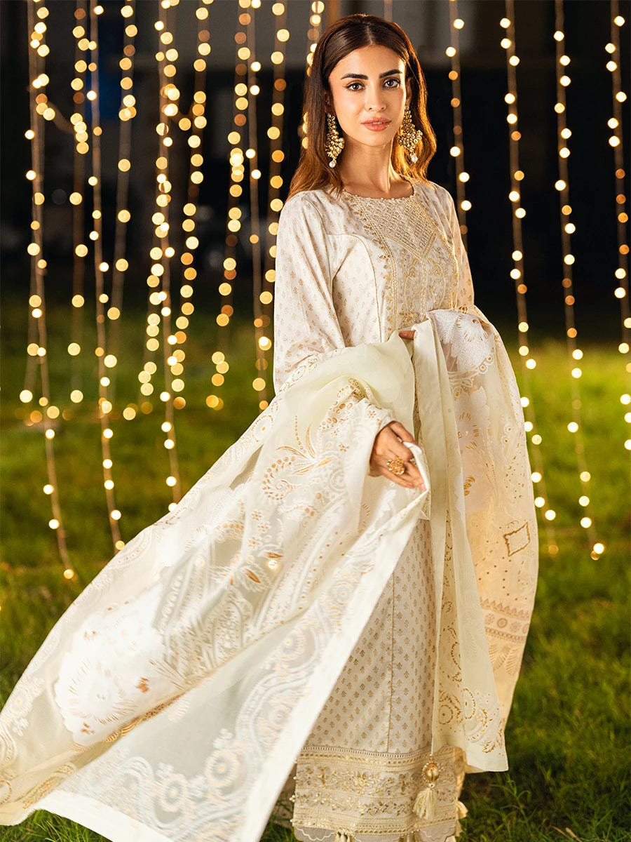 Salitex | Signature Festive Chiffon | UNS25WW007UT XL Off White Cambric