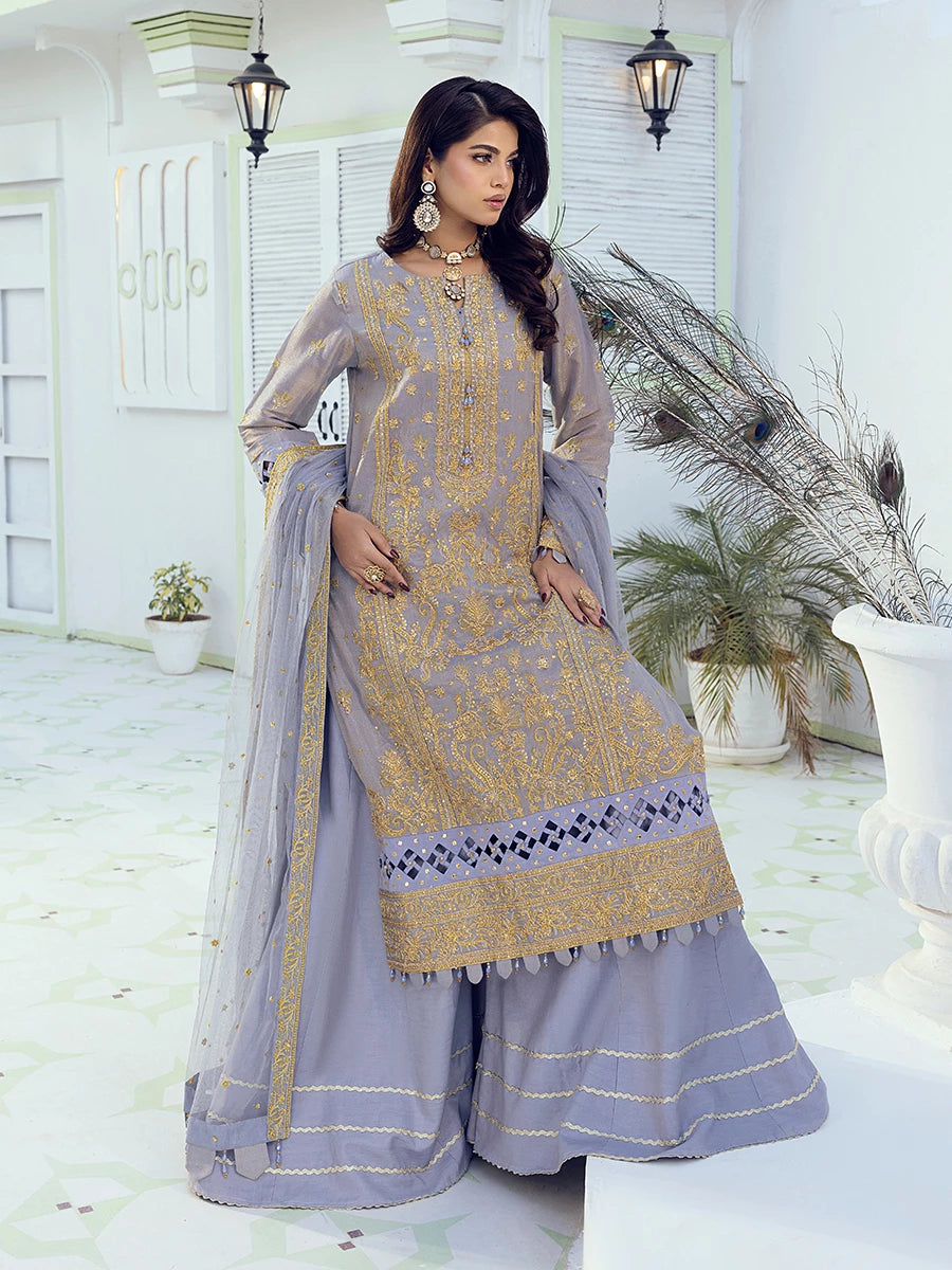 Salitex | Signature Festive Chiffon | SUNW6NO011UT S Light Lavender Shimmer