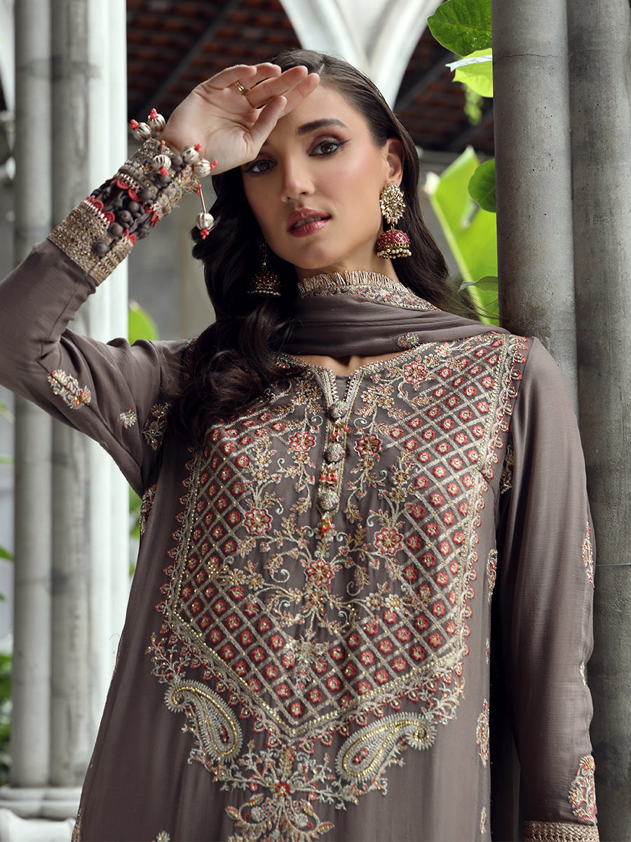 Salitex | Raaya Chiffon 24 | M01 - Pakistani Designer Dress - by Salitex | Type: Formal - 100% Original at Saira Sultan