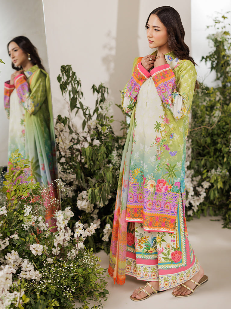 Rajbari | Amal Summer Prints Exclusive | Amal Summer Prints - 07 L Ivory Lawn