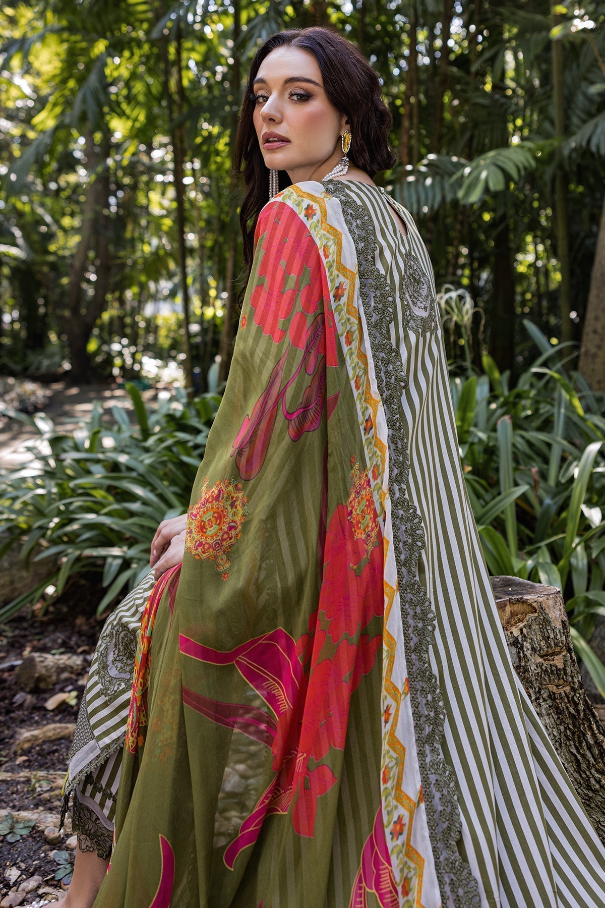 Charizma | Naranji Lawn | CN5-07 S Mint Green Lawn