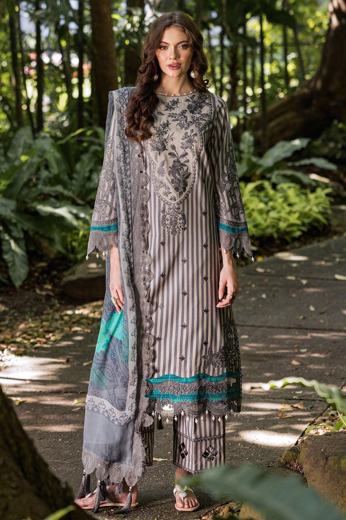 Charizma | Naranji Lawn | CN5-05 XS Gray Lawn