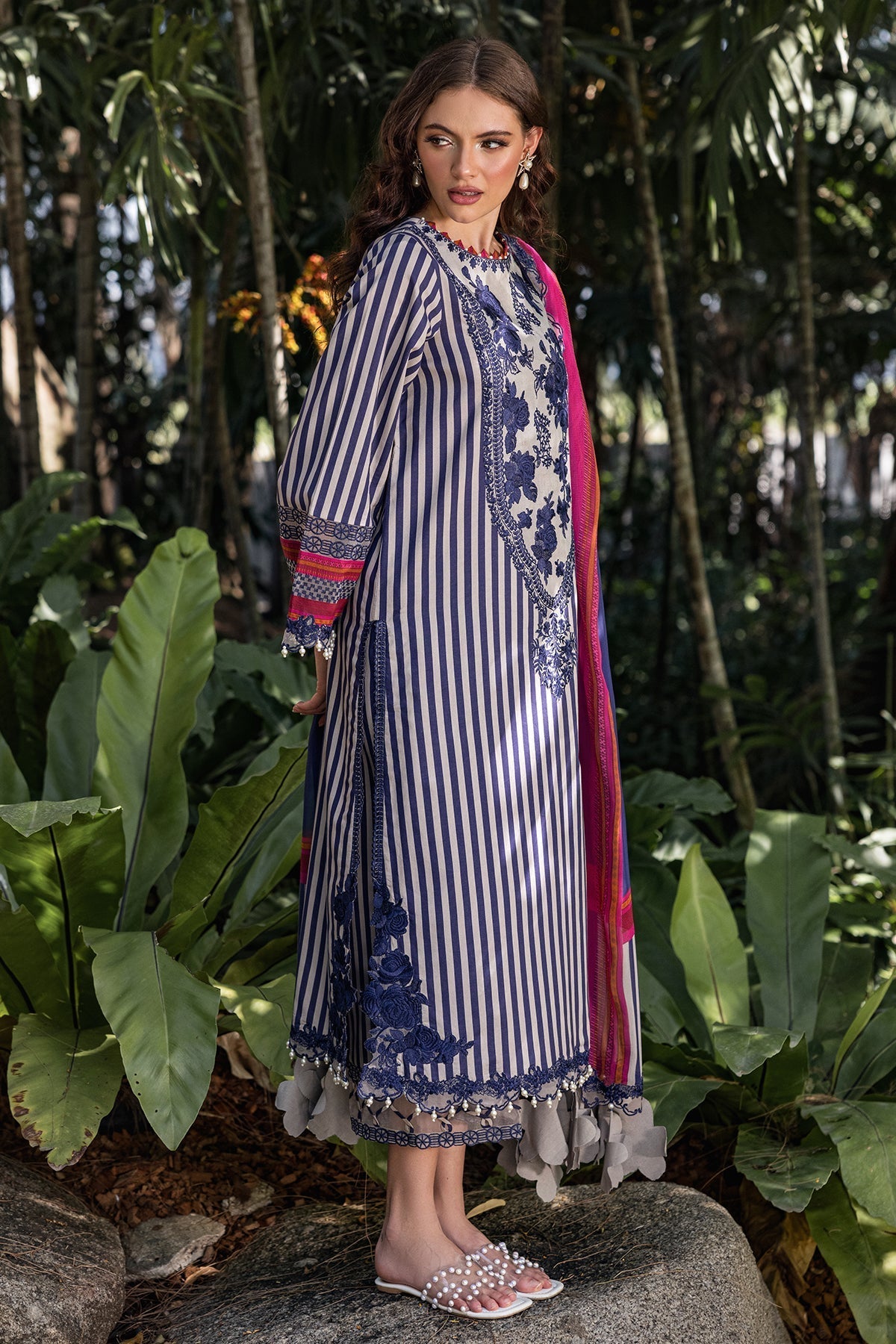 Charizma | Naranji Lawn | CN5-06 XL Navy Lawn