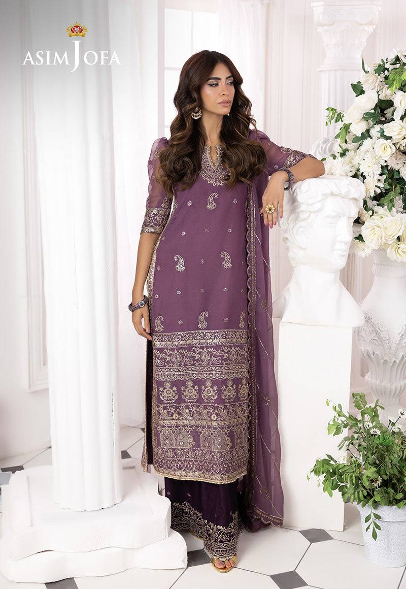 Asim Jofa | Izel Luxury Collection |AJIZL-16 - Pakistani Designer Dress - by Asim Jofa - Type : Ladies Clothes - 100% Original at Saira Sultan