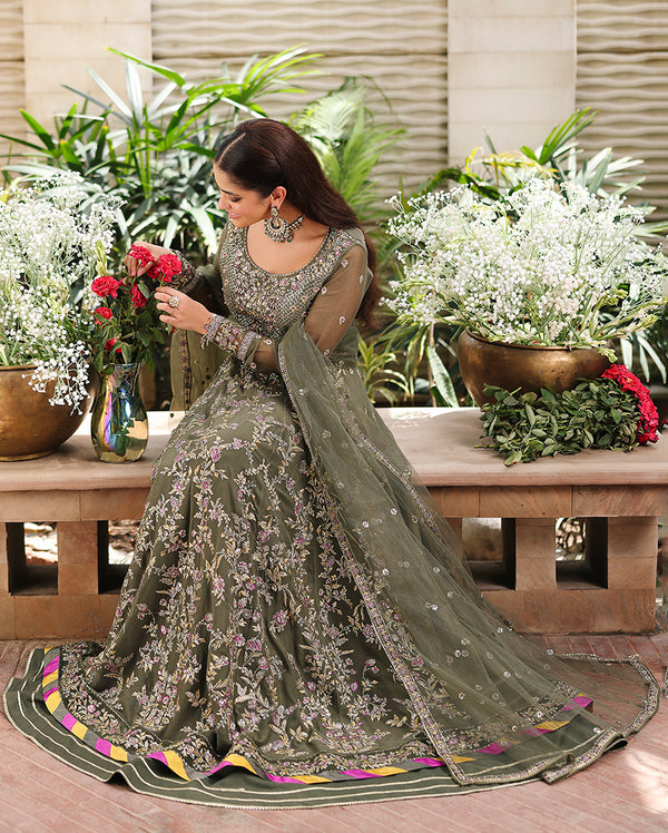Roheenaz | Aangan Chiffon Collection 25 | Mehwar - Pakistani Designer Dress - by Roheenaz - Type : Ladies Clothes - 100% Original at Saira Sultan