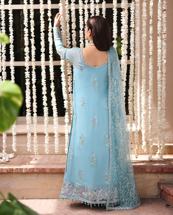 Roheenaz | Aangan Chiffon Collection 25 | Wafa - Pakistani Designer Dress - by Roheenaz - Type : Ladies Clothes - 100% Original at Saira Sultan