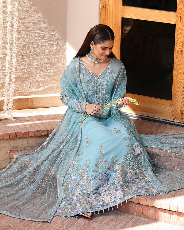 Roheenaz | Aangan Chiffon Collection 25 | Wafa - Pakistani Designer Dress - by Roheenaz - Type : Ladies Clothes - 100% Original at Saira Sultan