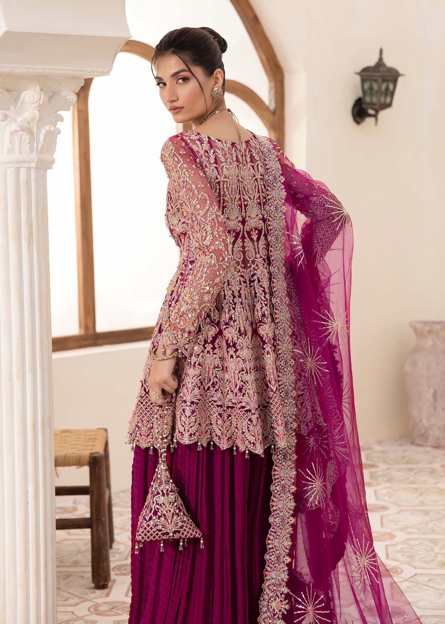 Kanwal Malik | Mirha Eid Luxury Pret 25 | Kaira S Plum Net