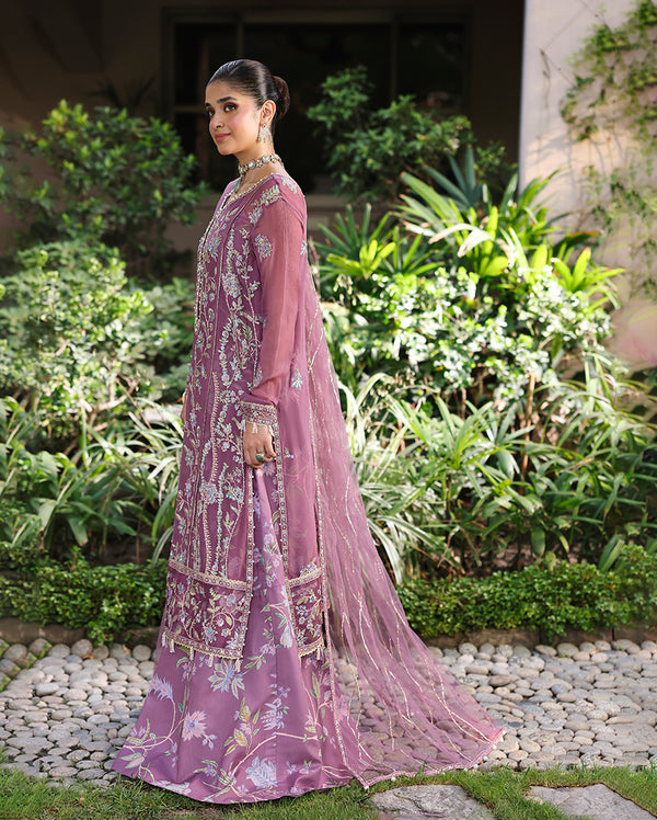 Roheenaz | Aangan Chiffon Collection 25 | Arooj - Pakistani Designer Dress - by Roheenaz - Type : Ladies Clothes - 100% Original at Saira Sultan
