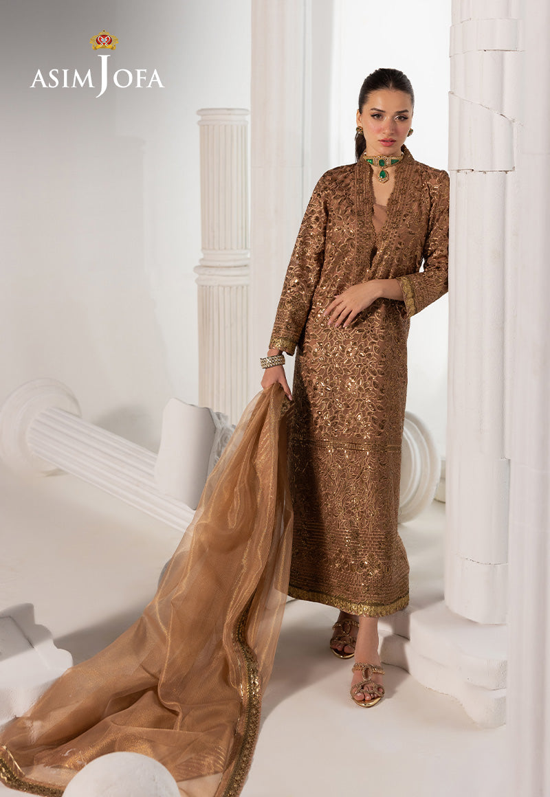 Asim Jofa | Izel Luxury Collection |AJIZL-11 - Pakistani Designer Dress - by Asim Jofa - Type : Ladies Clothes - 100% Original at Saira Sultan