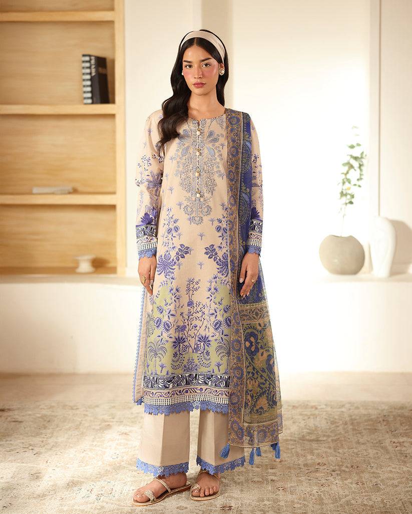 Roheenaz | Pareesa Cambric | Rumaisa - Pakistani Designer Dress - by Roheenaz - Type : Ladies Clothes - 100% Original at Saira Sultan