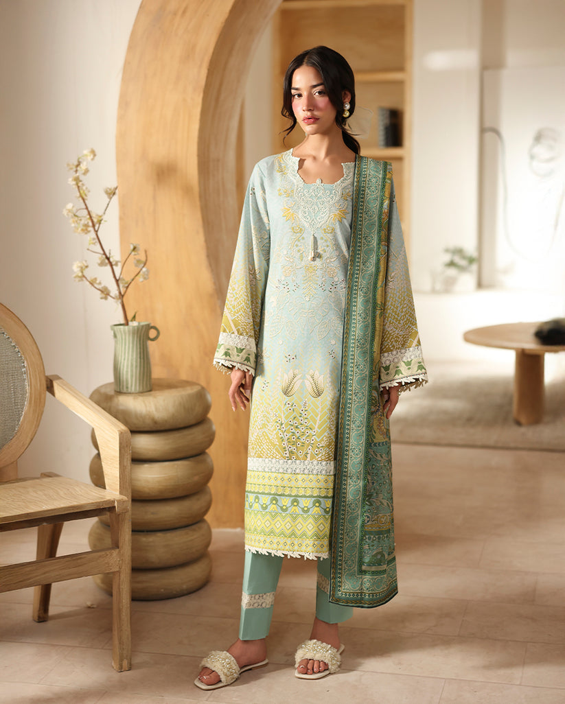 Roheenaz | Pareesa Cambric | Zirwa - Pakistani Designer Dress - by Roheenaz - Type : Ladies Clothes - 100% Original at Saira Sultan