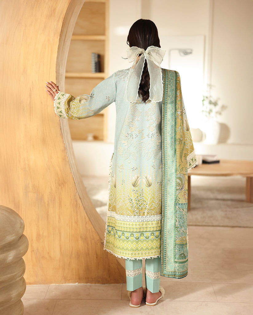 Roheenaz | Pareesa Cambric | Zirwa - Pakistani Designer Dress - by Roheenaz - Type : Ladies Clothes - 100% Original at Saira Sultan