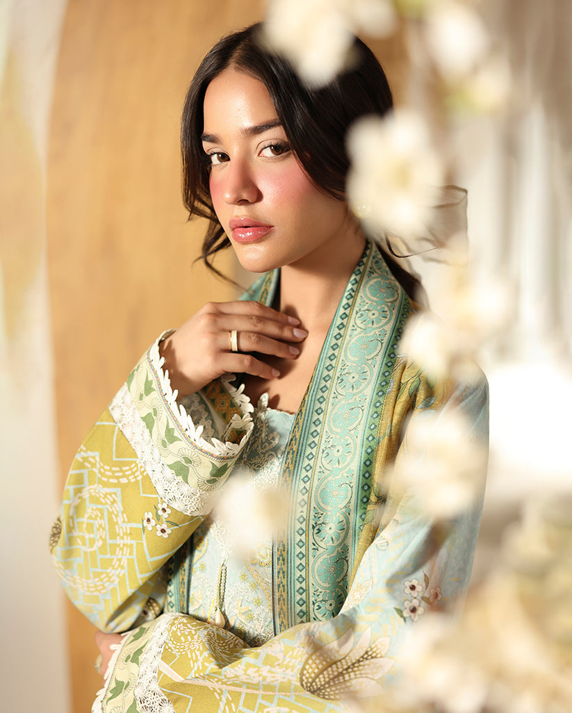 Roheenaz | Pareesa Cambric | Zirwa - Pakistani Designer Dress - by Roheenaz - Type : Ladies Clothes - 100% Original at Saira Sultan