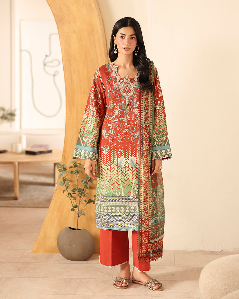 Roheenaz | Pareesa Cambric | Naveen - Pakistani Designer Dress - by Roheenaz - Type : Ladies Clothes - 100% Original at Saira Sultan