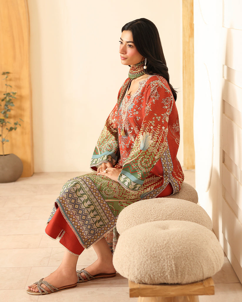 Roheenaz | Pareesa Cambric | Naveen - Pakistani Designer Dress - by Roheenaz - Type : Ladies Clothes - 100% Original at Saira Sultan