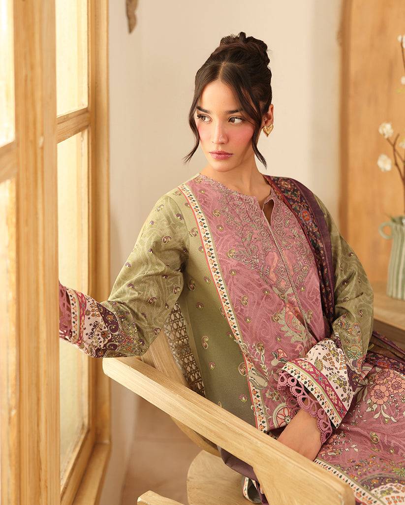 Roheenaz | Pareesa Cambric | Ruhaab - Pakistani Designer Dress - by Roheenaz - Type : Ladies Clothes - 100% Original at Saira Sultan