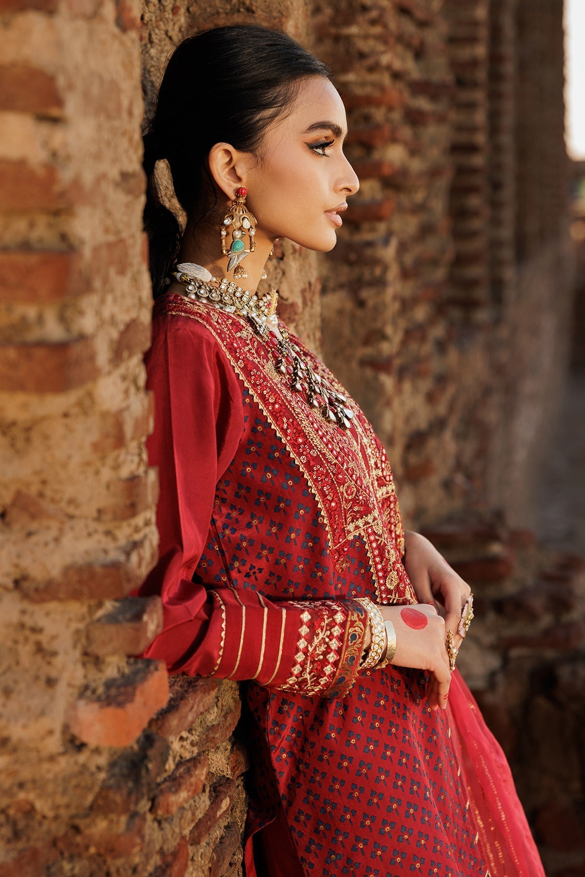 Charizma | Festive Pret | CMA-5-28 R - Pakistani Designer Dress - by Charizma - Type : Ladies Clothes - 100% Original at Saira Sultan