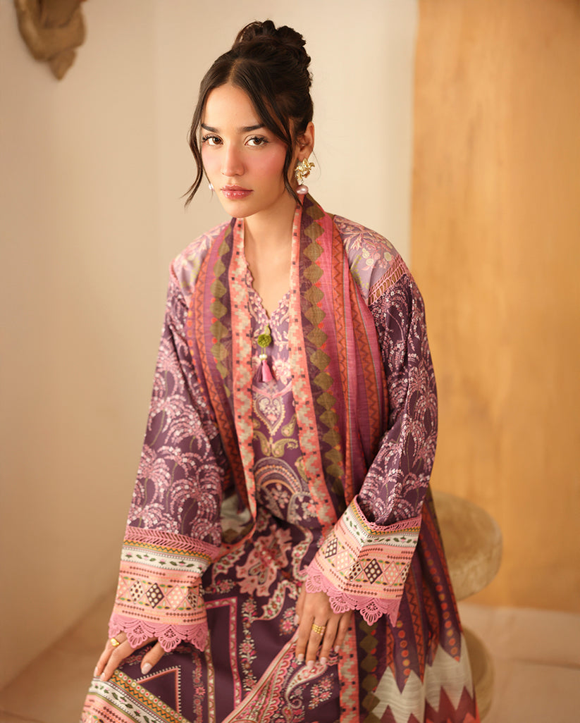 Roheenaz | Pareesa Cambric | Mahveena - Pakistani Designer Dress - by Roheenaz - Type : Ladies Clothes - 100% Original at Saira Sultan
