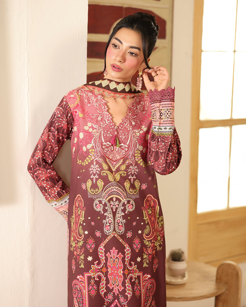 Roheenaz | Pareesa Cambric | Humaina - Pakistani Designer Dress - by Roheenaz - Type : Ladies Clothes - 100% Original at Saira Sultan
