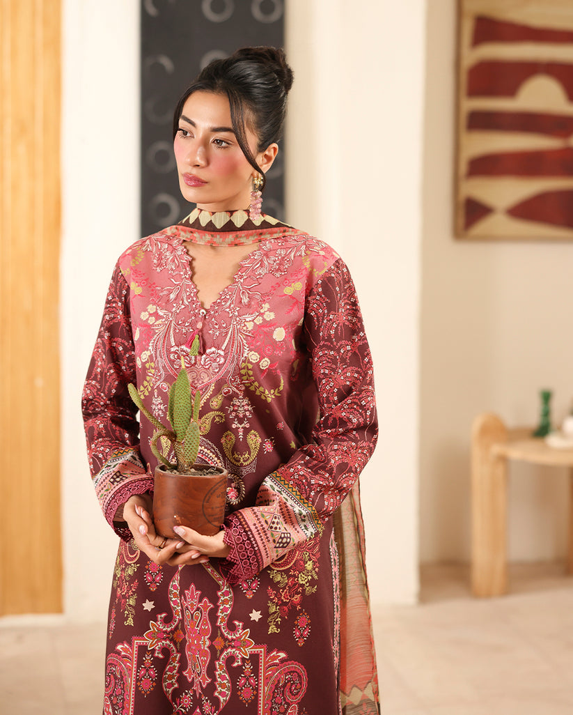 Roheenaz | Pareesa Cambric | Humaina - Pakistani Designer Dress - by Roheenaz - Type : Ladies Clothes - 100% Original at Saira Sultan