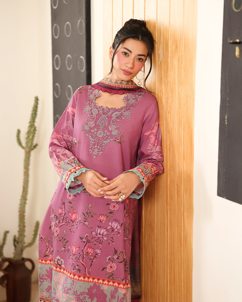 Roheenaz | Pareesa Cambric | Nabeeha - Pakistani Designer Dress - by Roheenaz - Type : Ladies Clothes - 100% Original at Saira Sultan