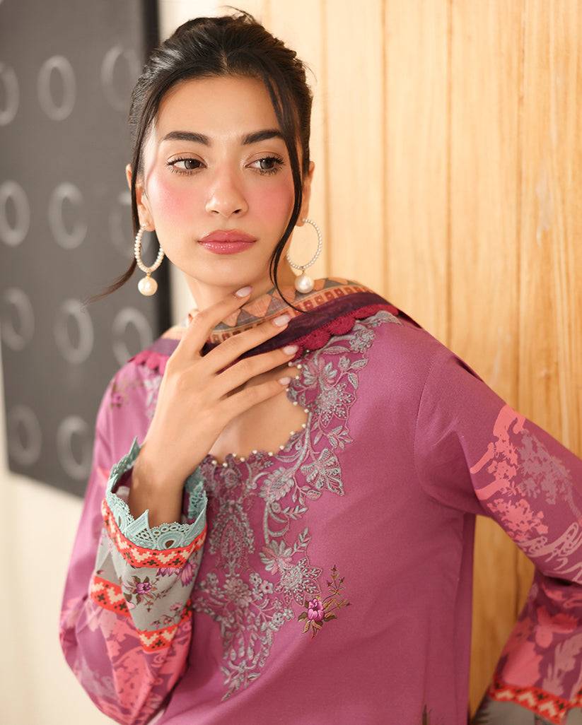 Roheenaz | Pareesa Cambric | Nabeeha - Pakistani Designer Dress - by Roheenaz - Type : Ladies Clothes - 100% Original at Saira Sultan