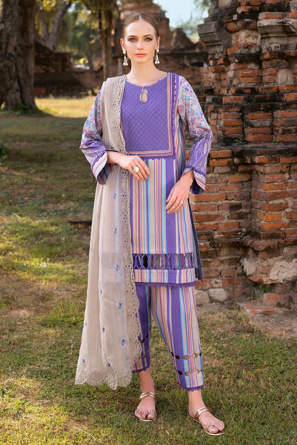 Charizma | Print Melody 25 | PM5-02 XS Lavender Lawn