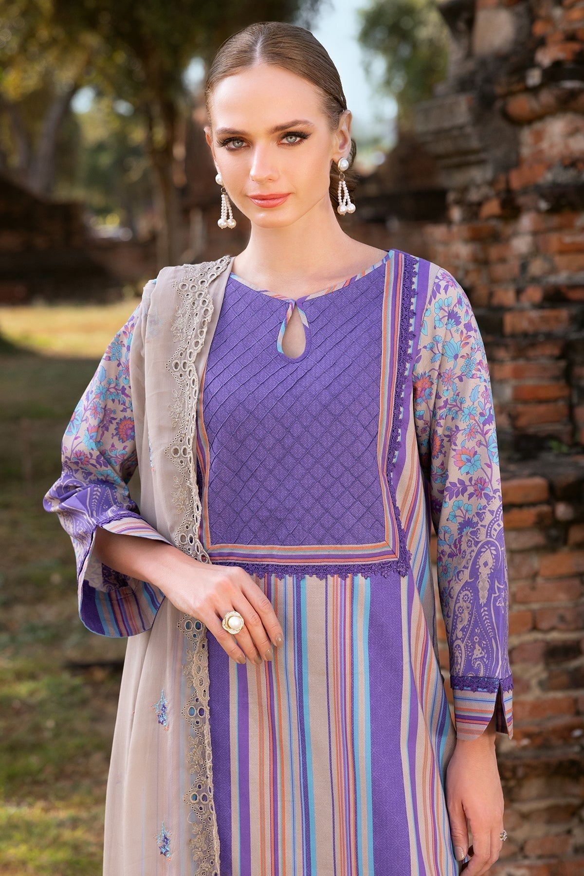 Charizma | Print Melody 25 | PM5-02 L Lavender Lawn
