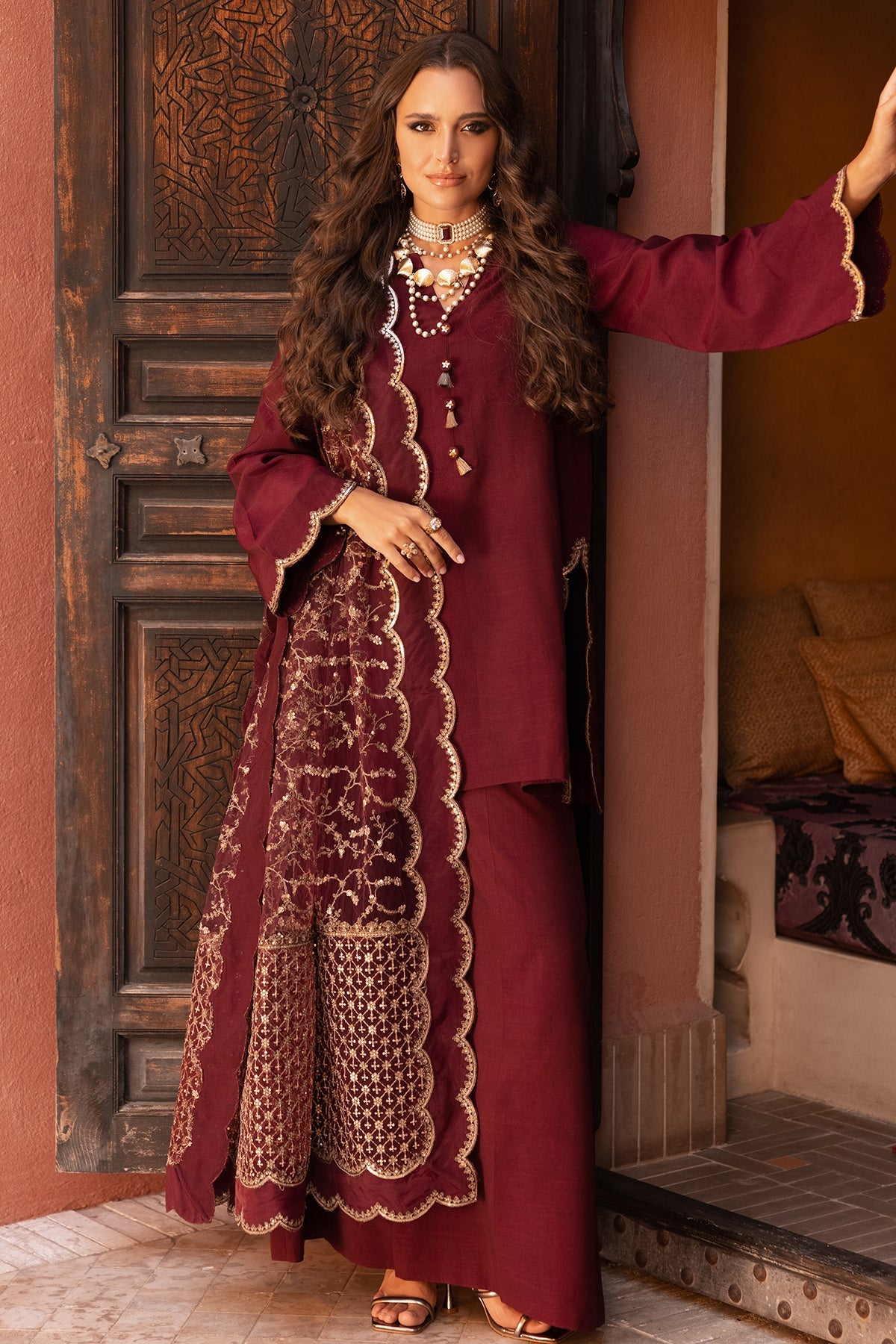 Charizma | Festive Pret | CMA-5-138 MM - Pakistani Designer Dress - by Charizma - Type : Ladies Clothes - 100% Original at Saira Sultan