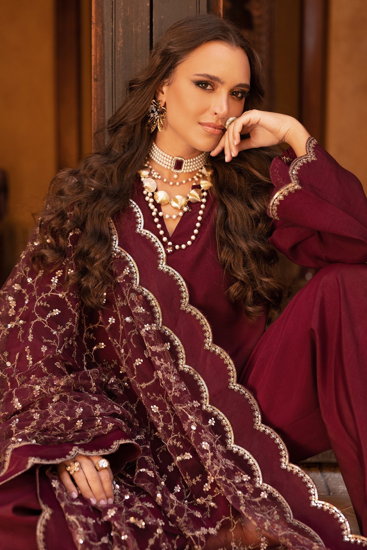 Charizma | Festive Pret | CMA-5-138 MM - Pakistani Designer Dress - by Charizma - Type : Ladies Clothes - 100% Original at Saira Sultan