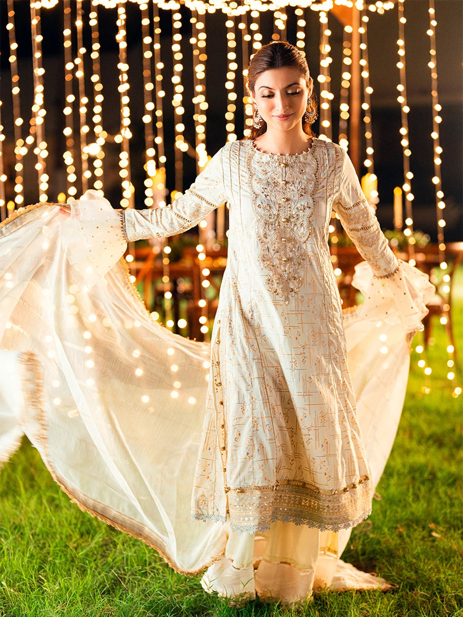 Salitex | Signature Festive Chiffon | UNS25WW009UT XL Ivory Lawn