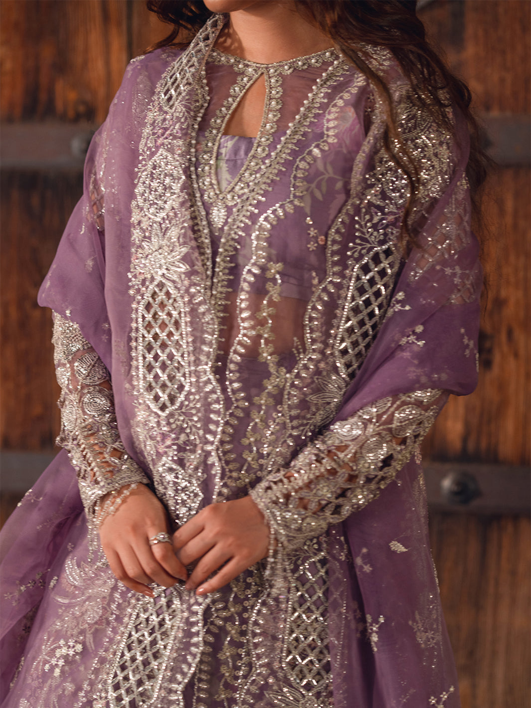 Bin Ilyas | Sona Gachi Luxury Formals | D-603 - Pakistani Designer Dress - by Bin Ilyas - Type : Ladies Clothes - 100% Original at Saira Sultan