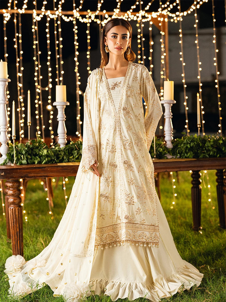 Salitex | Signature Festive Chiffon | UNS25WW011UT XS Ivory Cambric