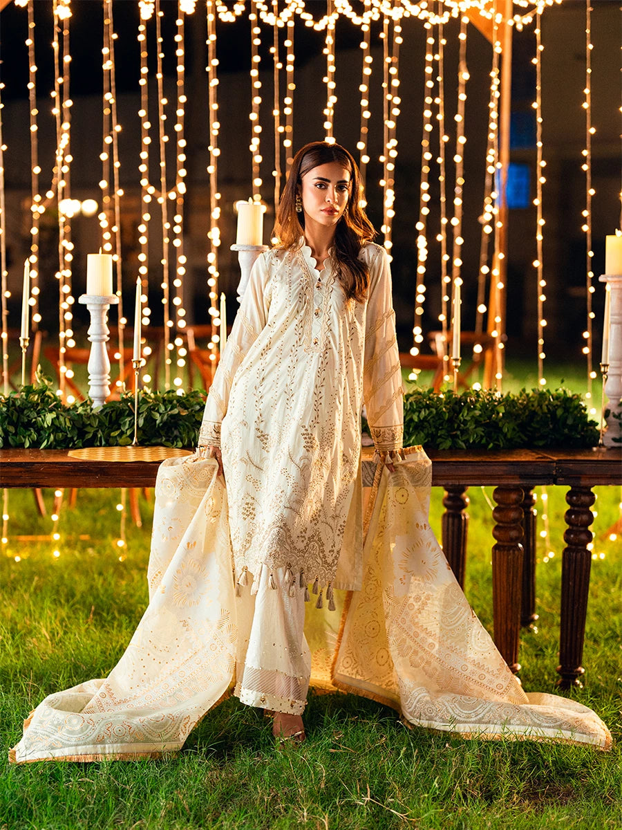 Salitex | Signature Festive Chiffon | UNS25WW012UT XS Cream Cambric