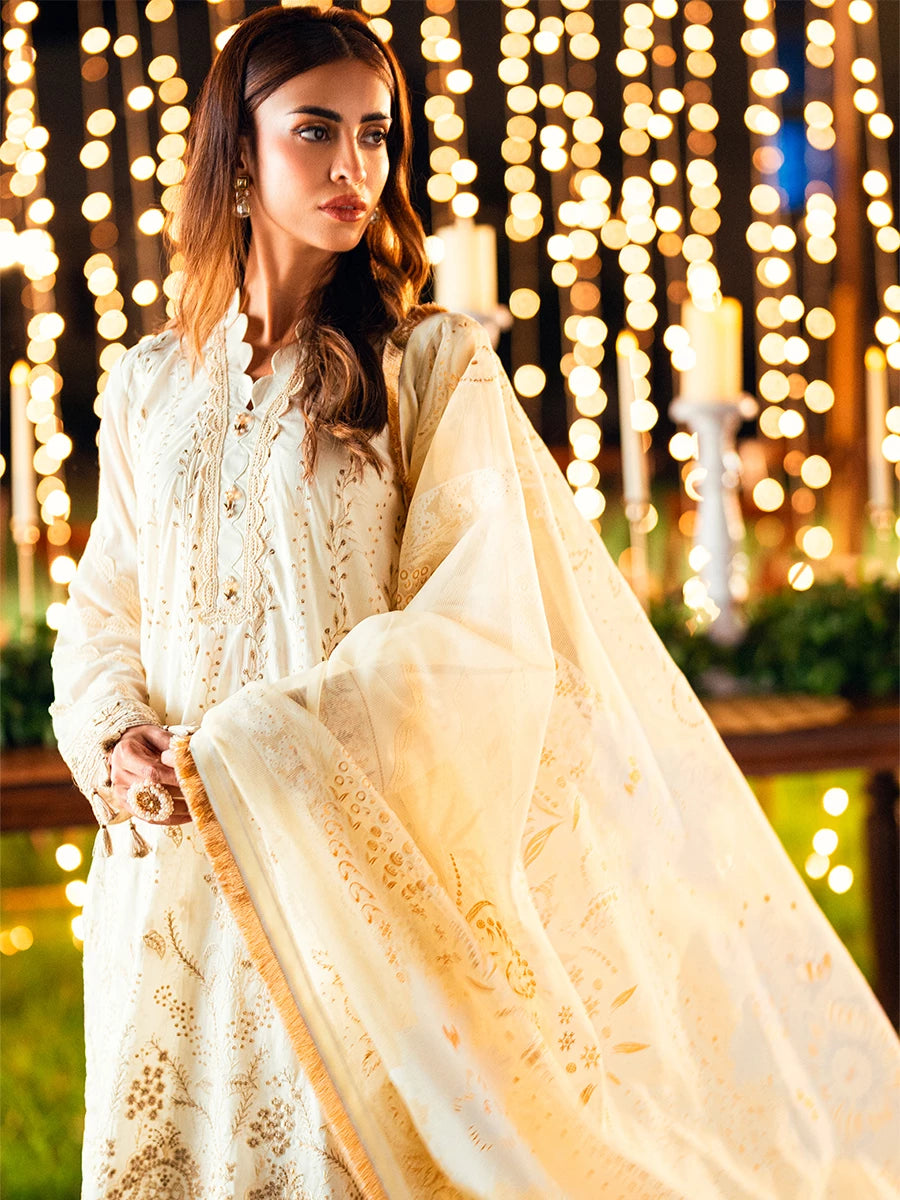 Salitex | Signature Festive Chiffon | UNS25WW012UT M Cream Cambric
