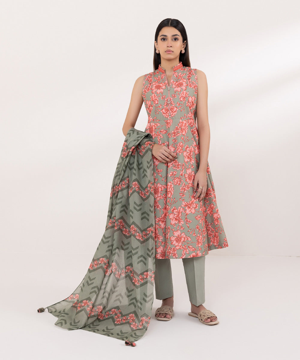 Sapphire | Intermix 2024 | Cambric Suit S-27 - Pakistani Designer Dress - by Sapphire | Type: Casuals - 100% Original at Saira Sultan