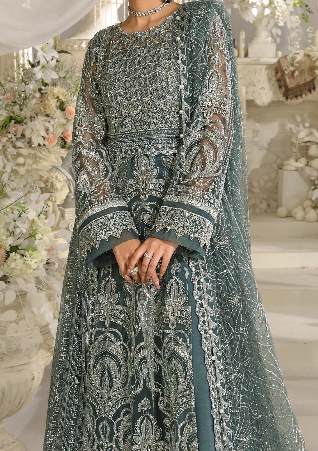 Elaf Premium | Evara Formals 24 | EFE-08 NIRVANA - Pakistani Designer Dress - by Elaf Premium | Type: The Formal Exhibit - 100% Original at Saira Sultan