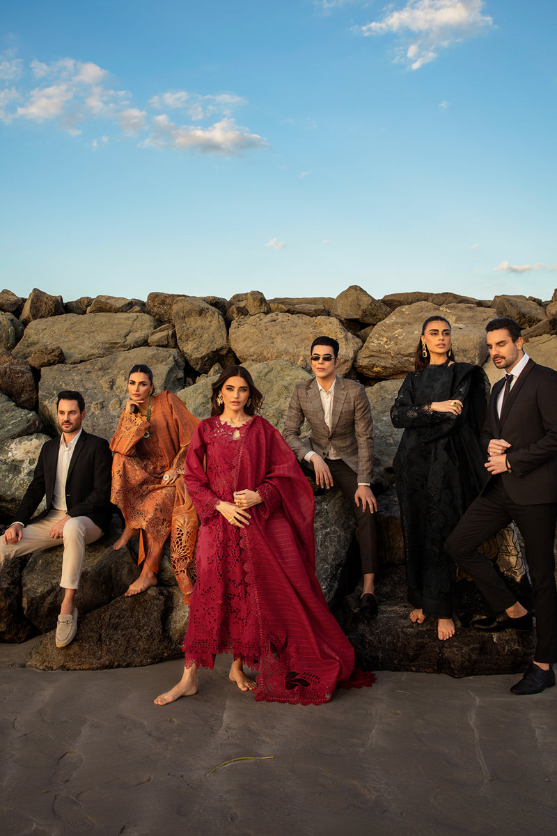 Rangrasiya | Premium Summer Lawn 25 | Rameen Custom Size