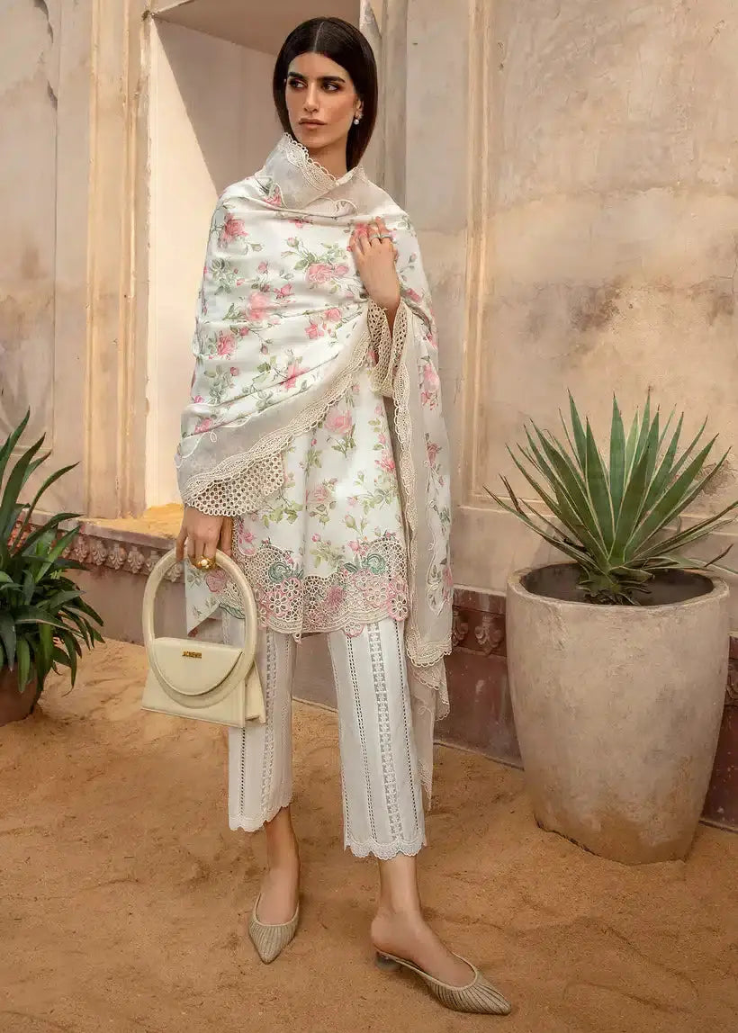 Crimson | Amal Winter 23 | A Flower Named Peace - CRWP 5 - Pakistani Designer Dress - by Crimson | Type: Luxury - 100% Original at Saira Sultan