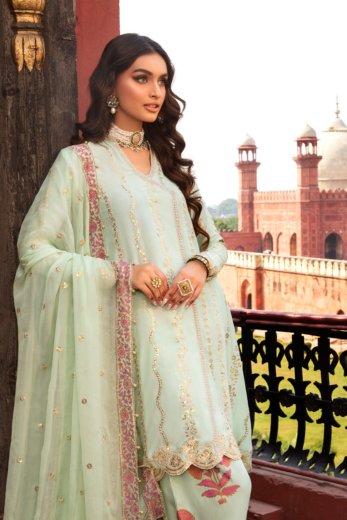 So Kamal | Wedding Festive 24 | SAWARA M Mint Green Grip