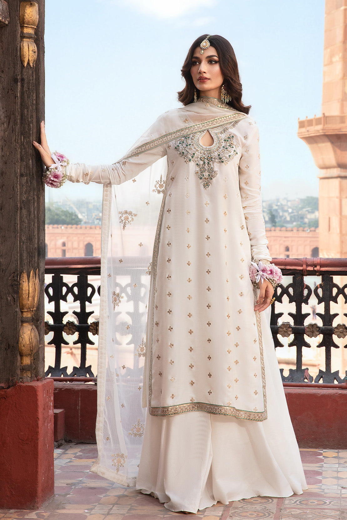 So Kamal | Wedding Festive 24 | MINTARA S White Raw Silk