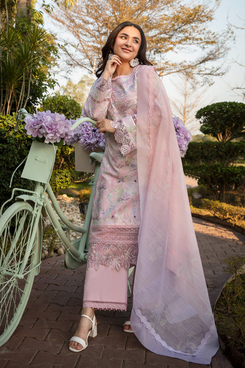 Rangrasiya | Florence Summer Edit 25 | Rania S Pink Lawn