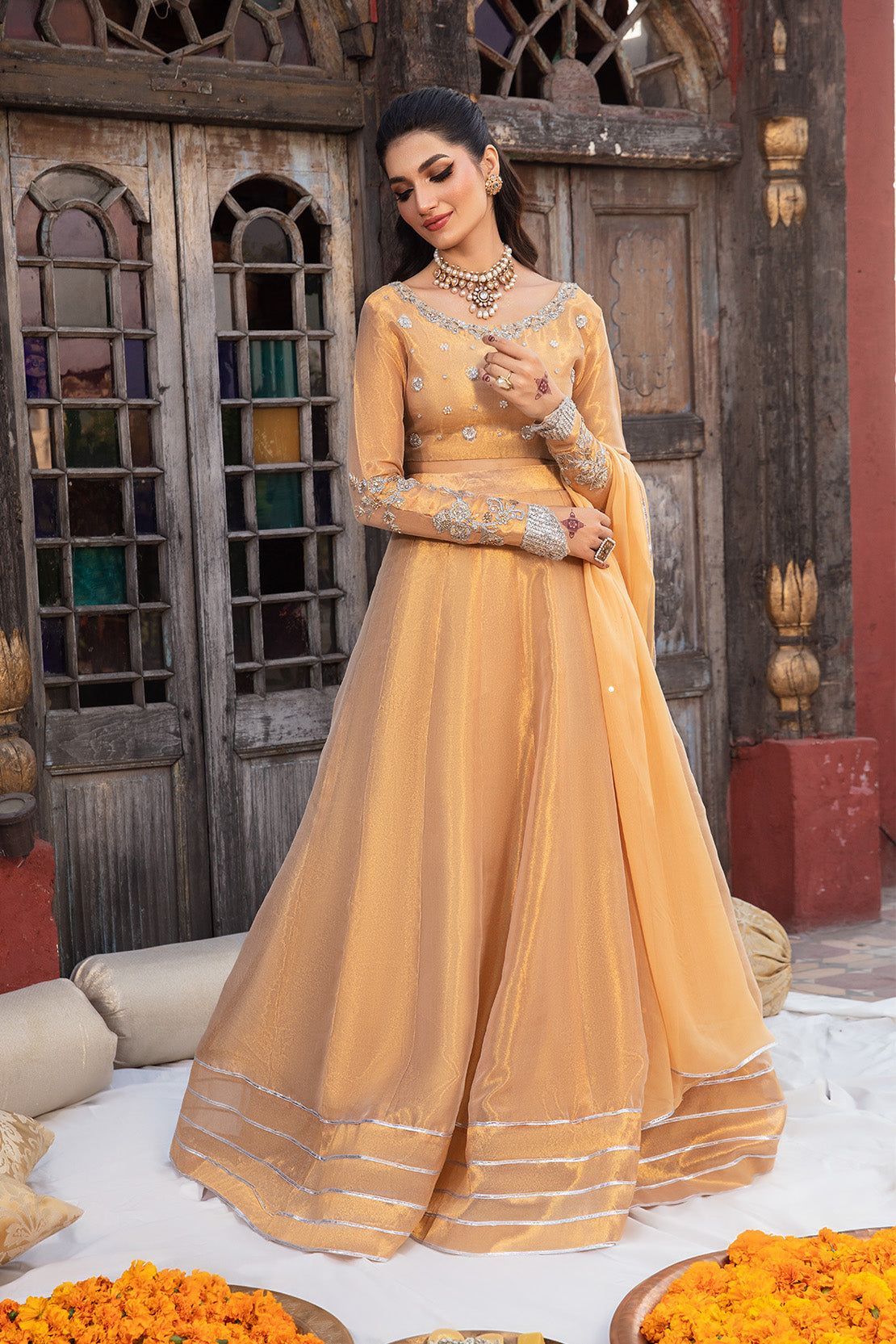 So Kamal | Wedding Festive 24 | MYSTIC S Gold Chiffon