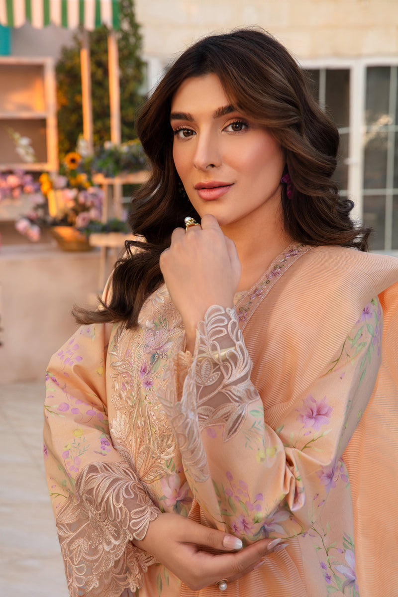 Rangrasiya | Florence Summer Edit 25 | Minahil L Peach Pink Lawn