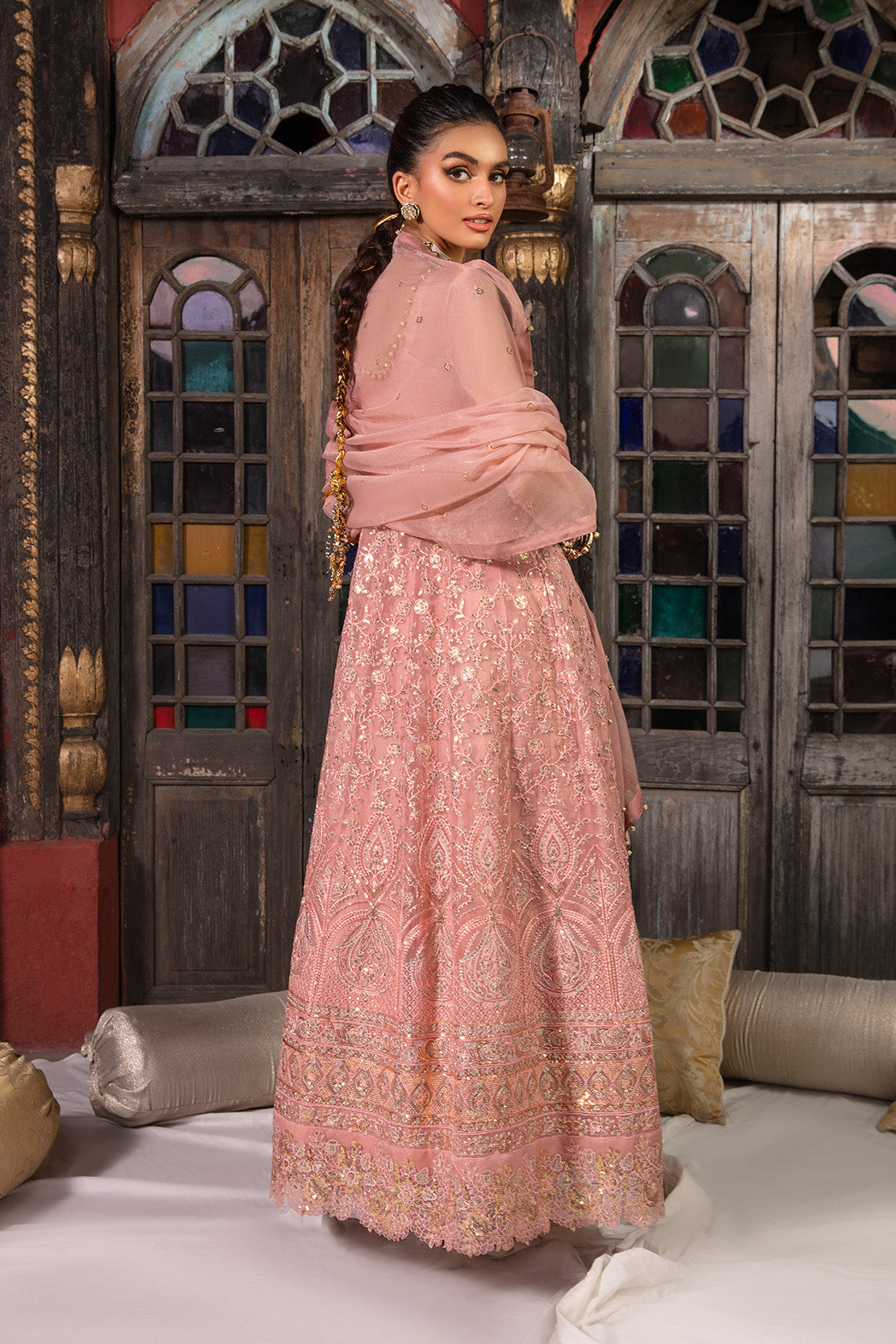 So Kamal | Wedding Festive 24 | CELESTIA M Tea Pink Organza
