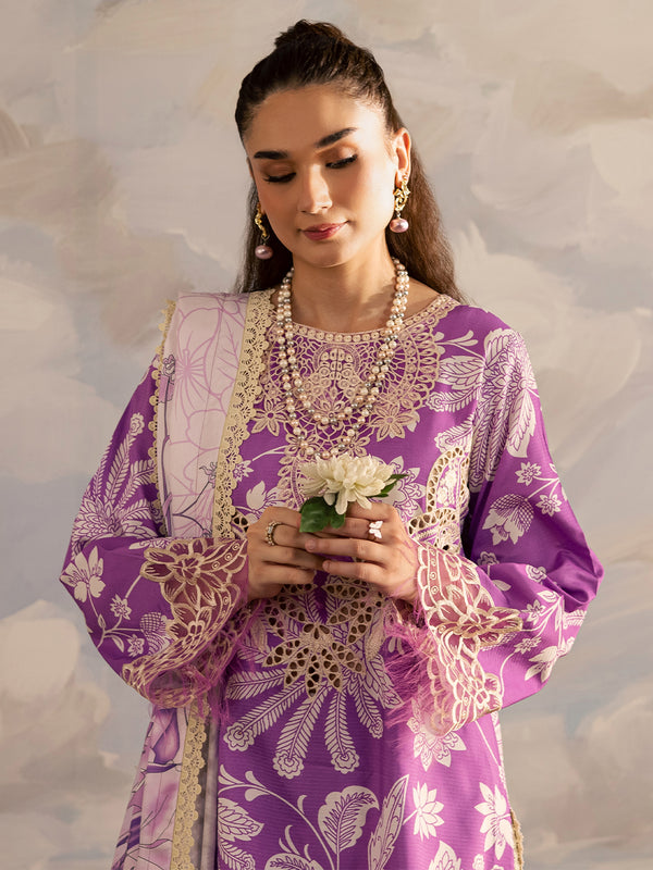 Mahnur | Kaia Slub Linen 25 | K - 10 | 3 PC LINEN - Pakistani Designer Dress - by Mahnur - Type : Ladies Clothes - 100% Original at Saira Sultan